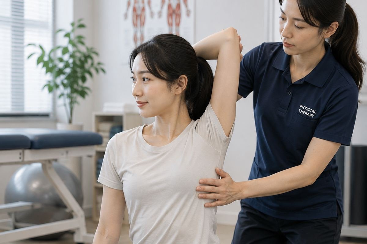제주 목통증·목디스크 — 목과 어깨 스트레칭 운동 지도