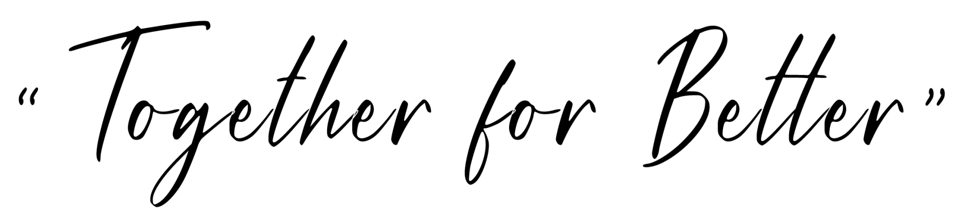 Together for better